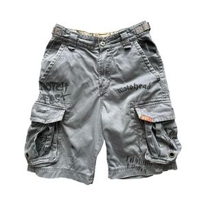 Rare Y2K FOX Racing Graffiti Cargo Shorts – Moto Punk Grunge Style